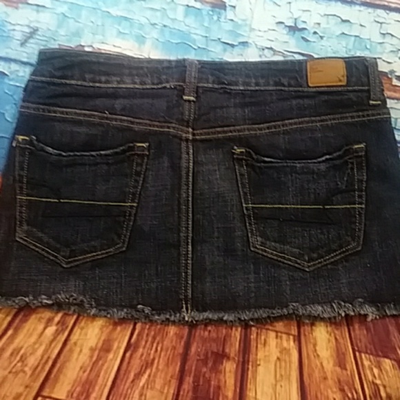 American Eagle's Outfitters blue jean skirt 6 - Picture 4 of 6